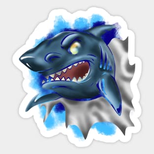 SHARK! Sticker